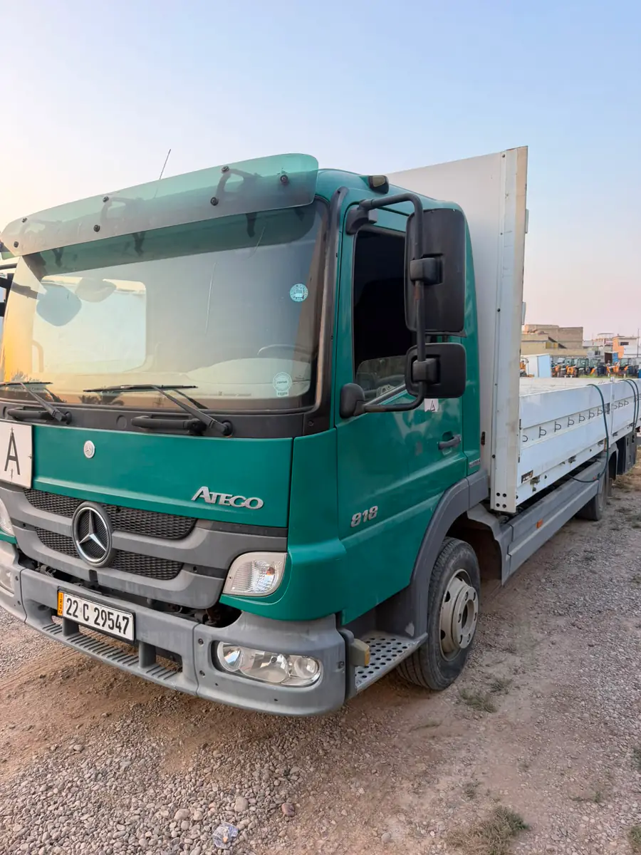 Mercedes-Benz Atego flatbed truck